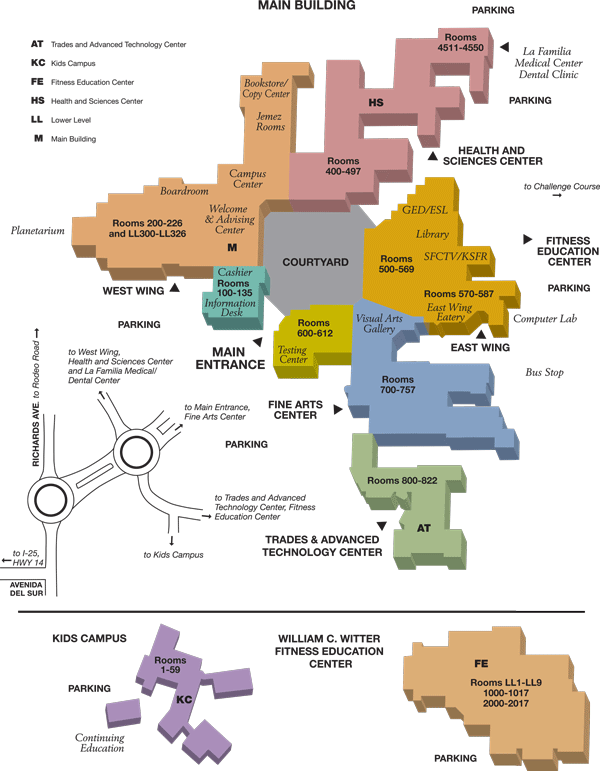 Santa Fe College Campus Map Verjaardag Vrouw 2020