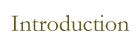 Introduction