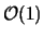 $\mathcal{O}(1)$