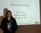 Debby Tewa talks about Renewable Energy